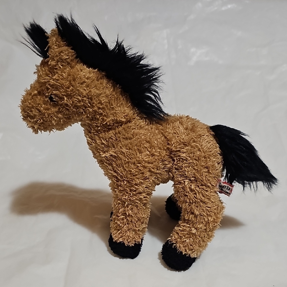 Douglas Small Brown Plush Horse Used